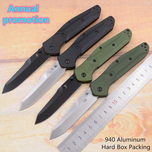 hard box new 940bk / 940 auminum hande s30v bade copper washer camping hunting pocket outdoor edc too utiity foding knife
hard box new 940bk / 940 auminum hande s30v bade copper washer camping hunting pocket outdoor edc too utiity foding knife