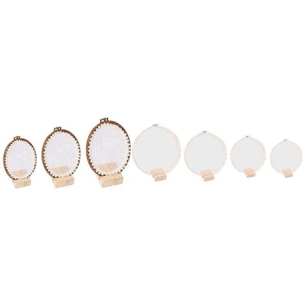 3pcs lace embroidered shed bamboo earrings stand & 4pcs ferris wheel shaped thin lace suspension earrings storage stand, Pink;blue
3pcs lace embroidered shed bamboo earrings stand & 4pcs ferris wheel shaped thin lace suspension earrings storage stand, Pink;blue