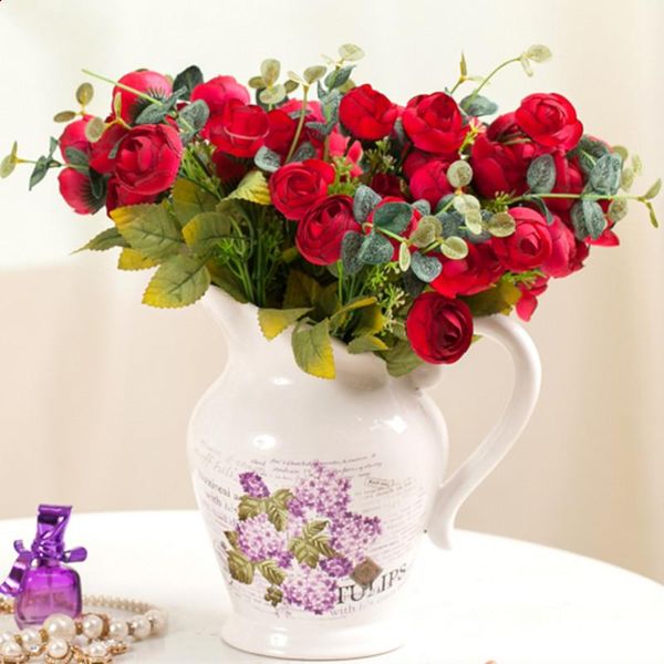 30cm length 10 pcs/set red purple artificial rose flower wedding decoration valentine's day gift silk flower bouquet decor home
30cm length 10 pcs/set red purple artificial rose flower wedding decoration valentine's day gift silk flower bouquet decor home