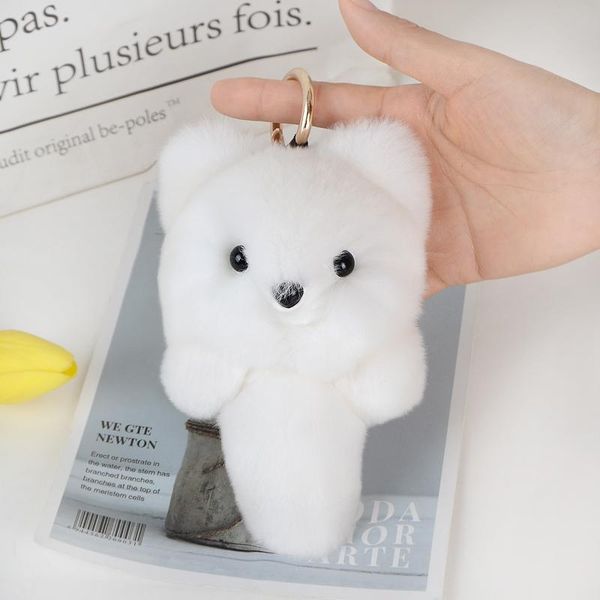 keychains cute keychain rex fur genuine key chains for women bag toys doll fluffy pom lovely pompom keyring, Silver
keychains cute keychain rex fur genuine key chains for women bag toys doll fluffy pom lovely pompom keyring, Silver