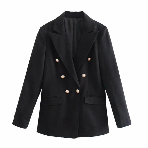 zxqj elegant women notched collar blazers 2021 fashion ladies double breasted jackets streetwear female chic pocket coats, White;black
zxqj elegant women notched collar blazers 2021 fashion ladies double breasted jackets streetwear female chic pocket coats, White;black