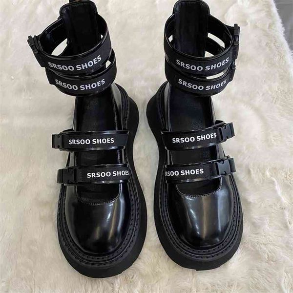 2021 roman boon ~ miss bliss strapping academy thick soled flat soled mary jane shoes yw is77, Black
2021 roman boon ~ miss bliss strapping academy thick soled flat soled mary jane shoes yw is77, Black