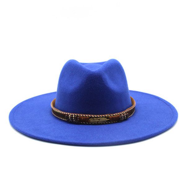 big brim fedora hats women men winter autumn solid band belt luxury women hats red black white wedding church big brim women hat, Blue;gray
big brim fedora hats women men winter autumn solid band belt luxury women hats red black white wedding church big brim women hat, Blue;gray
