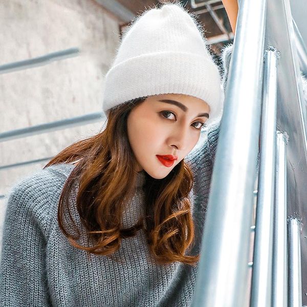 beanie/skull caps simple fur beanie hat for women winter skullies warm wool cap gorros female girl knitted, Blue;gray
beanie/skull caps simple fur beanie hat for women winter skullies warm wool cap gorros female girl knitted, Blue;gray