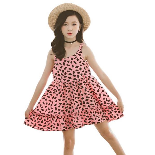 girl's dresses casual summer toddler baby girl dress leopard printing outfits sleeveless round collar one-piece beach, Red;yellow
girl's dresses casual summer toddler baby girl dress leopard printing outfits sleeveless round collar one-piece beach, Red;yellow
