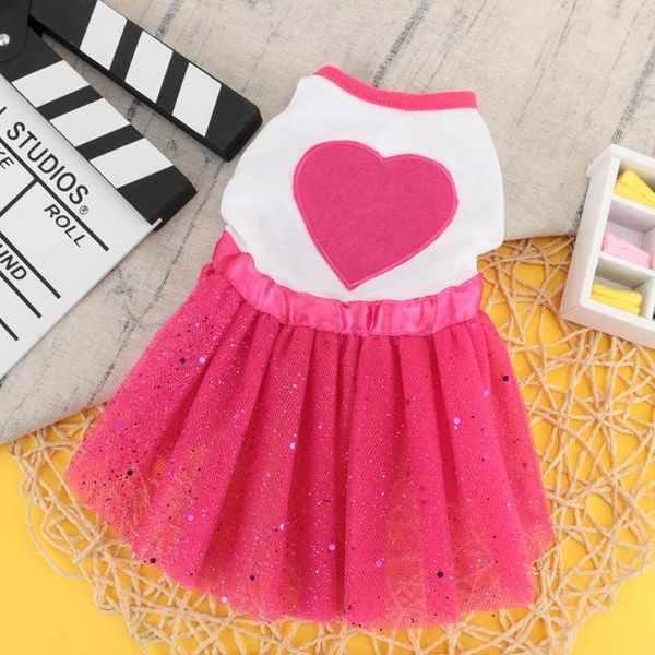 dog apparel cute party dress lace tutu heart print pet cat princess skirt clothes for puppy 1pc
dog apparel cute party dress lace tutu heart print pet cat princess skirt clothes for puppy 1pc