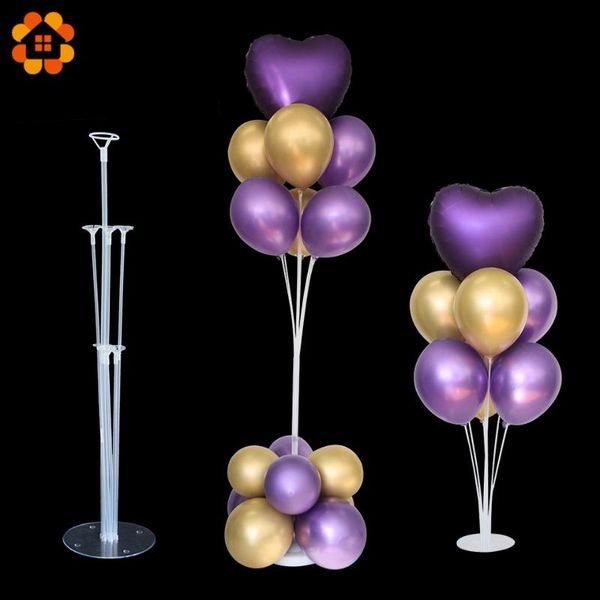 party decoration 7 tubes balloon holder stand column base plastic chain sticker for baby shower kids birthday wedding supplies
party decoration 7 tubes balloon holder stand column base plastic chain sticker for baby shower kids birthday wedding supplies