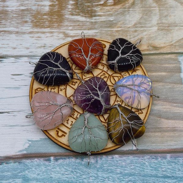 decorative objects & figurines tree of life heart pendant reiki natural crystals amethyst gemstone jewelry making rose quartz tiger eye neck
decorative objects & figurines tree of life heart pendant reiki natural crystals amethyst gemstone jewelry making rose quartz tiger eye neck