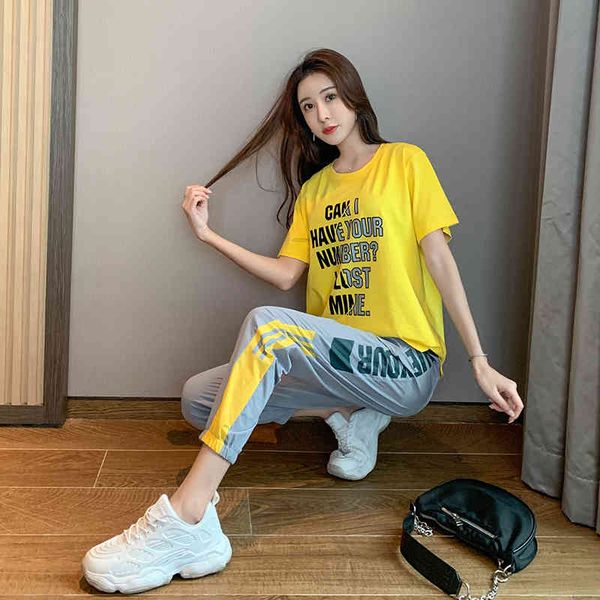 women's jumpsuits & rompers lady summer korean sportswear women's thin model student fashion loose leisure running two piece set g, Black;white
women's jumpsuits & rompers lady summer korean sportswear women's thin model student fashion loose leisure running two piece set g, Black;white