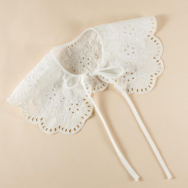 bow ties sitonjwly lace hollow out fake collar gilrls blouse embroidered false lady dress shirt detachable collars accessory, Black;gray
bow ties sitonjwly lace hollow out fake collar gilrls blouse embroidered false lady dress shirt detachable collars accessory, Black;gray