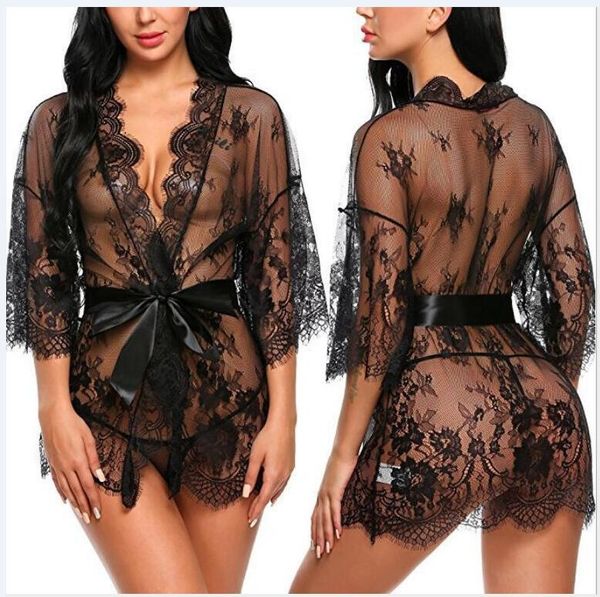 women's sleepwear babydoll new sleepwear women lace sheer lingerie v-neck nightwear robes with g-string babydoll women sleepwear, Black;red
women's sleepwear babydoll new sleepwear women lace sheer lingerie v-neck nightwear robes with g-string babydoll women sleepwear, Black;red