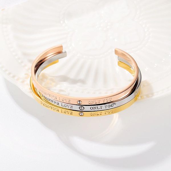 bangle fashion women jewelry trend 2021 titanium steel bracelet c-shaped diamond-set for men couple wrist gift, Black
bangle fashion women jewelry trend 2021 titanium steel bracelet c-shaped diamond-set for men couple wrist gift, Black