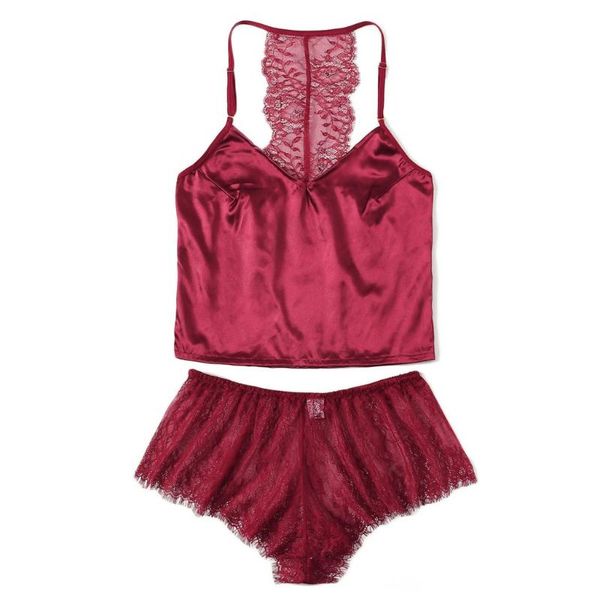 bras sets plus size erotic lingerie women floral lace camisole backless shorts sleepwear pajamas nightwear drop, Red;black
bras sets plus size erotic lingerie women floral lace camisole backless shorts sleepwear pajamas nightwear drop, Red;black