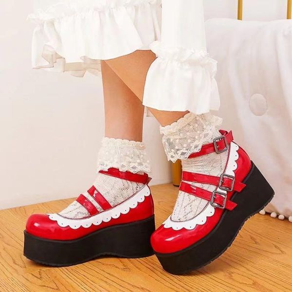 sandals sweet outdoor wedges waterproof shoes woman high sandalias beach rome women summer leather mujer sapato feminino sf0057, Black
sandals sweet outdoor wedges waterproof shoes woman high sandalias beach rome women summer leather mujer sapato feminino sf0057, Black