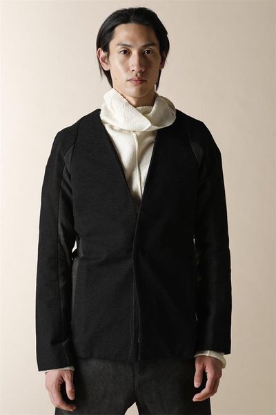 men's suits & blazers suit coat autumn and winter woolen thickened v-neck splicing casual personalized fashion, White;black
men's suits & blazers suit coat autumn and winter woolen thickened v-neck splicing casual personalized fashion, White;black