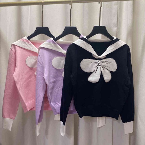 fashion women sweater shirt wool knit designer bow letter logo brand round neck pullover jacket sweaters single womens long sleeve casual ho, White;black
fashion women sweater shirt wool knit designer bow letter logo brand round neck pullover jacket sweaters single womens long sleeve casual ho, White;black