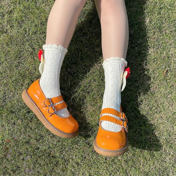 new kawaii from vintage heel soft girls unique rubber double buckle japanese tea party lolita student anime ks56, Black
new kawaii from vintage heel soft girls unique rubber double buckle japanese tea party lolita student anime ks56, Black