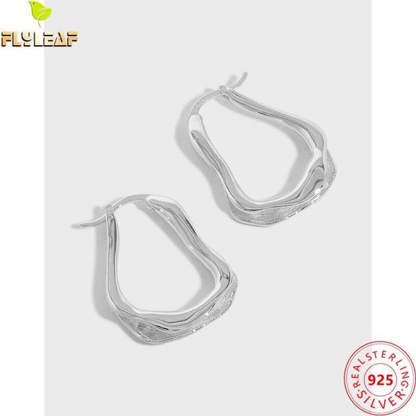 hoop & huggie 925 sterling silver irregular waves earrings for women light luxury female fine jewelry handmade, Golden;silver
hoop & huggie 925 sterling silver irregular waves earrings for women light luxury female fine jewelry handmade, Golden;silver