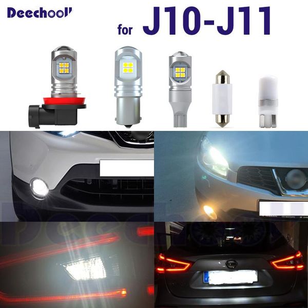 emergency lights canbus pure white car led front fog light + reverse +parking +license plate bulb for qashqai j10 j11 (2007-2021)
emergency lights canbus pure white car led front fog light + reverse +parking +license plate bulb for qashqai j10 j11 (2007-2021)