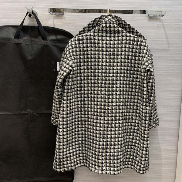 long coats coats milan runway lapel neck same women brand sleeve trench trench style 2021 designer 1015-18 sbnvi, Black
long coats coats milan runway lapel neck same women brand sleeve trench trench style 2021 designer 1015-18 sbnvi, Black