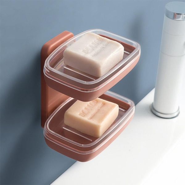 new double layer soap box case holder container home bathroom shower soap dish storage box holder with drain wall mounted
new double layer soap box case holder container home bathroom shower soap dish storage box holder with drain wall mounted
