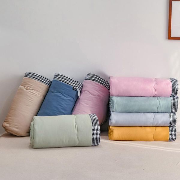 comforters & sets hilton pure color washed cotton summer quilt houndstooth thin air conditioner plain gift
comforters & sets hilton pure color washed cotton summer quilt houndstooth thin air conditioner plain gift