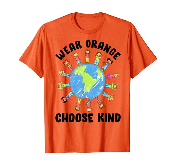 anti-bullying wear orange choose kind costume gifts teacher t-shirt, White;black
anti-bullying wear orange choose kind costume gifts teacher t-shirt, White;black