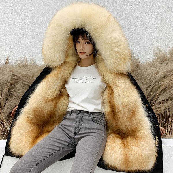 2021 women new winter faux raccoon fur liner hooded coat streetwear lady casual jackets parka female thicken warm outerwear a88dcbq, Black
2021 women new winter faux raccoon fur liner hooded coat streetwear lady casual jackets parka female thicken warm outerwear a88dcbq, Black