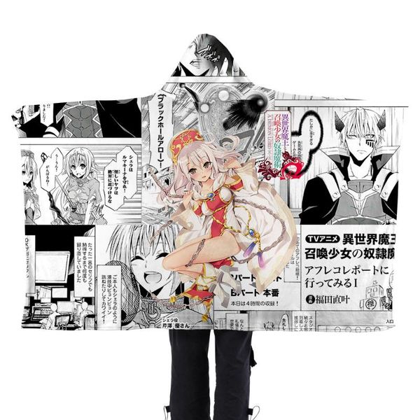 blankets anime isekai maou to shoukan shoujo no dorei cosplay wearable soft flannel fleece blanket costume hoodie for bedroom sofa travel
blankets anime isekai maou to shoukan shoujo no dorei cosplay wearable soft flannel fleece blanket costume hoodie for bedroom sofa travel