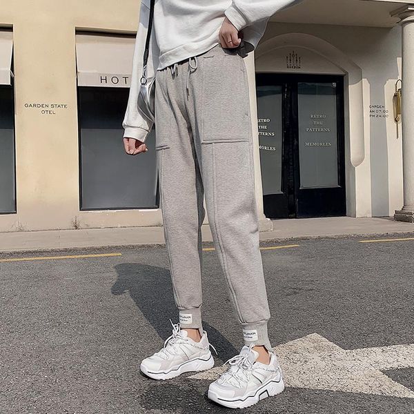 women's pants & capris ankle length casual sports spring and autumn thin loose trendy leisure korean street sweatpants solid patchwork, Black;white
women's pants & capris ankle length casual sports spring and autumn thin loose trendy leisure korean street sweatpants solid patchwork, Black;white