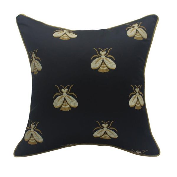 cushion/decorative pillow embroidery cushion cover decorative case modern simple bee printed black luxury artistic sofa chair bedding coussi
cushion/decorative pillow embroidery cushion cover decorative case modern simple bee printed black luxury artistic sofa chair bedding coussi