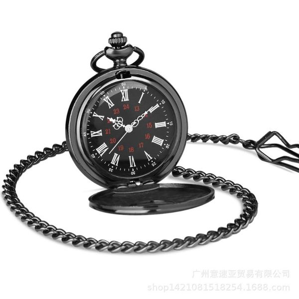 watch bands w black roman numerals quartz pocket hollow case steampunk vintage pendant necklace gifts for men women, Black;brown
watch bands w black roman numerals quartz pocket hollow case steampunk vintage pendant necklace gifts for men women, Black;brown