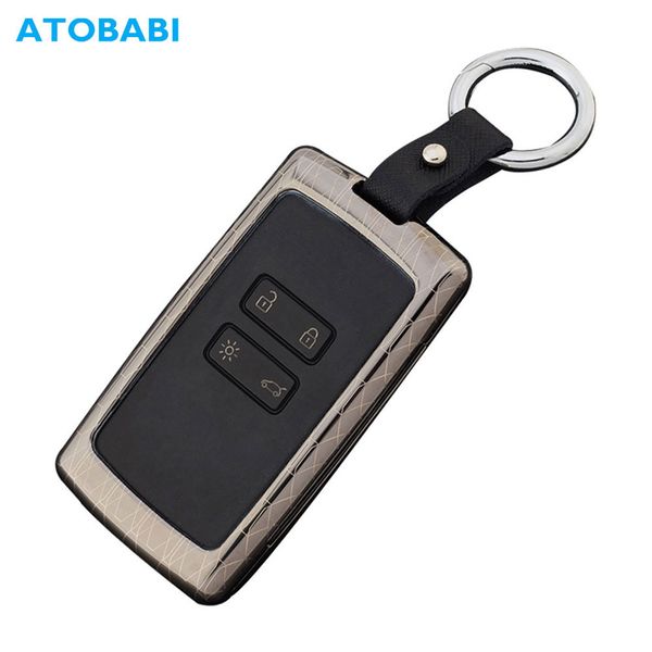 atobabi galvanized alloy car key cases for clio talisman megane scenic kadjar captur koleos smart remote fob shell cover
atobabi galvanized alloy car key cases for clio talisman megane scenic kadjar captur koleos smart remote fob shell cover