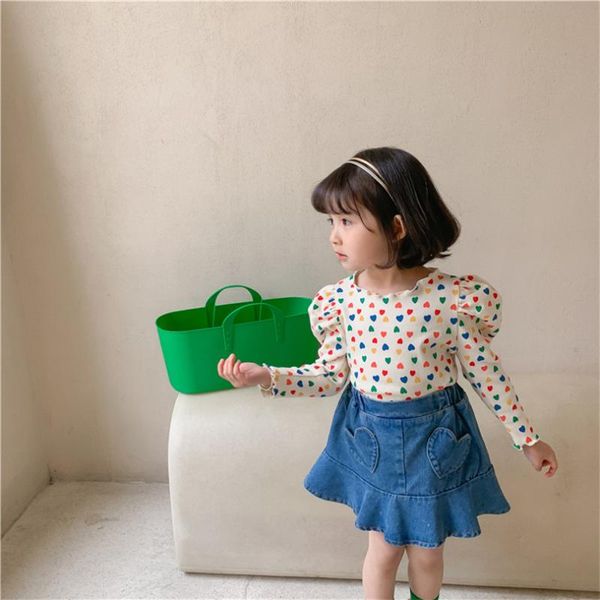 clothing sets girls set spring 2021 kids clothes t-shirts denim skirt baby children toddler outfits for girl, White
clothing sets girls set spring 2021 kids clothes t-shirts denim skirt baby children toddler outfits for girl, White