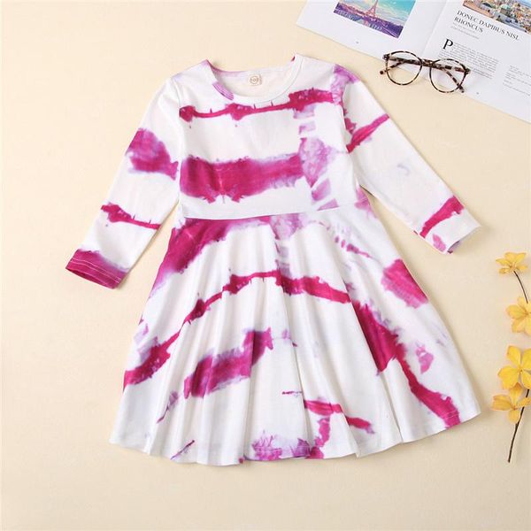 girl's dresses one-piece tie-dye dress kids girls fashionable clothes long sleeve baby stylish 1-6 years spring autumn, Red;yellow
girl's dresses one-piece tie-dye dress kids girls fashionable clothes long sleeve baby stylish 1-6 years spring autumn, Red;yellow