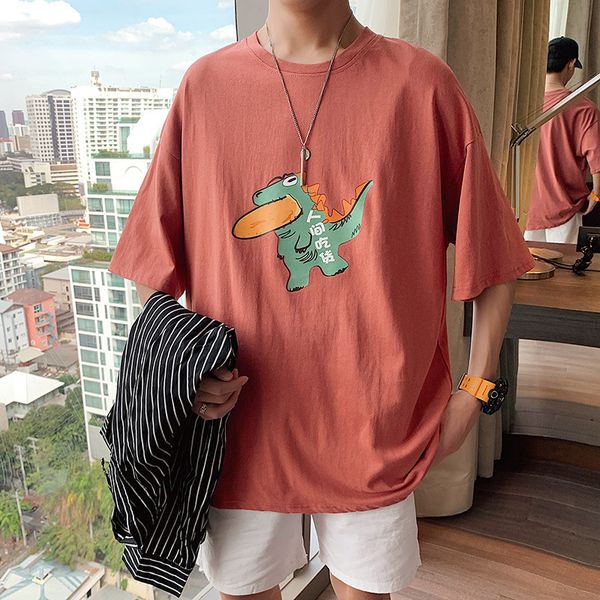 men's t shirts 2021 simple fashion brand short t-shirt summer loose fit half sleeve top, White;black
men's t shirts 2021 simple fashion brand short t-shirt summer loose fit half sleeve top, White;black