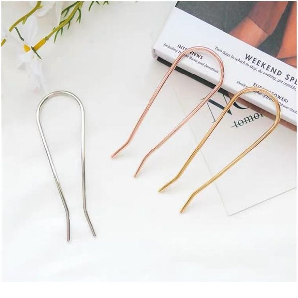 simple u-shaped pin metal barrette clip for women hairpins wedding bridal hair jewelry hair styling acc qyletz, Silver
simple u-shaped pin metal barrette clip for women hairpins wedding bridal hair jewelry hair styling acc qyletz, Silver