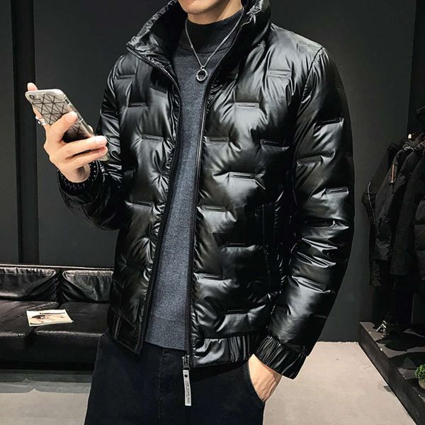 down jacket 2020 new men's winter trend bright face light and warm short coat winter clothes large size clothes, Black
down jacket 2020 new men's winter trend bright face light and warm short coat winter clothes large size clothes, Black