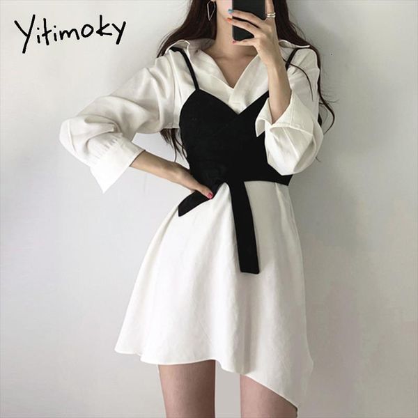 shirt summer korean style womens dresses clothing chic fashion elegant long sleeve loose turn down collar, Black;gray
shirt summer korean style womens dresses clothing chic fashion elegant long sleeve loose turn down collar, Black;gray
