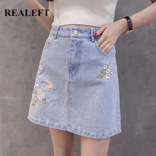 skirts realeft 2021 spring summer a-line skirt floral embroidery short mini denim female, Black
skirts realeft 2021 spring summer a-line skirt floral embroidery short mini denim female, Black