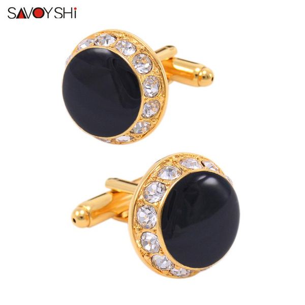 cuff link and tie clip sets savoyshi luxury white crystals cufflinks shirts men gold color cuffs buttons black enamel links wedding groomsme, Silver;golden
cuff link and tie clip sets savoyshi luxury white crystals cufflinks shirts men gold color cuffs buttons black enamel links wedding groomsme, Silver;golden