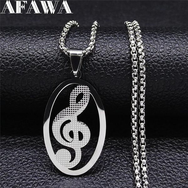 pendant necklaces music notes stainless steel necklace for women/men silver color chain jewelry cadenas de acero inoxidab nxs01
pendant necklaces music notes stainless steel necklace for women/men silver color chain jewelry cadenas de acero inoxidab nxs01