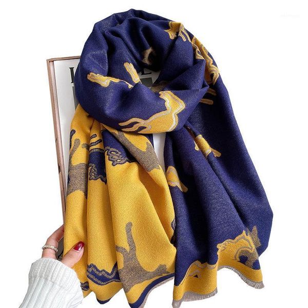 scarves cashmere scarf women shawls wraps lady travel pashmina thick winter neck stoles bandana hijab beach blanket1, Blue;gray
scarves cashmere scarf women shawls wraps lady travel pashmina thick winter neck stoles bandana hijab beach blanket1, Blue;gray