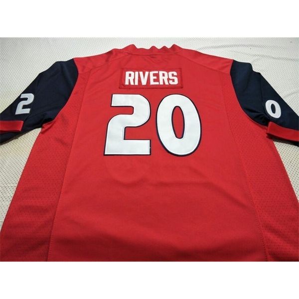 001 fresno state bulldogs ronnie rivers #20 real full embroidery college jersey size s-4xl or custom any name or number jersey, Black
001 fresno state bulldogs ronnie rivers #20 real full embroidery college jersey size s-4xl or custom any name or number jersey, Black