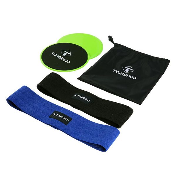 tomshoo 4pcs yoga resistance bands set hip elastic bands sliding tray home gym fitness exercise cotton sliding disc kit
tomshoo 4pcs yoga resistance bands set hip elastic bands sliding tray home gym fitness exercise cotton sliding disc kit