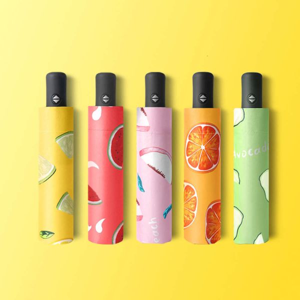full automatic fruit sunshade, black gum female sunscreen and ultraviolet folding umbrella
full automatic fruit sunshade, black gum female sunscreen and ultraviolet folding umbrella
