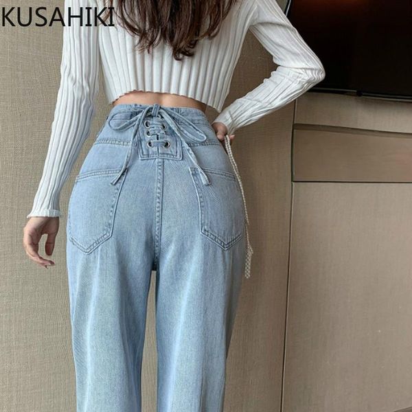 women's pants & capris kusahiki korean bow tie high waist jeans long 2021 spring trousers women causal wide leg demin mujer 6e799, Black;white
women's pants & capris kusahiki korean bow tie high waist jeans long 2021 spring trousers women causal wide leg demin mujer 6e799, Black;white