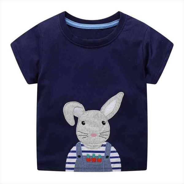 fashion cartoon kids t shirt children bunny boys girls rabbit tees baby summer clothes camisetas, Blue
fashion cartoon kids t shirt children bunny boys girls rabbit tees baby summer clothes camisetas, Blue