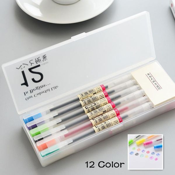 gel pens 12 color art markers pen sets keynotes ink colored for school office stationery supplies drawing writing gift girls
gel pens 12 color art markers pen sets keynotes ink colored for school office stationery supplies drawing writing gift girls