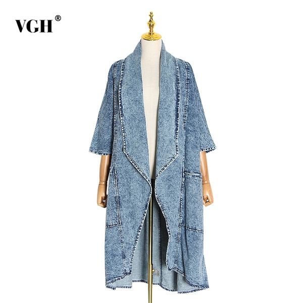 vgh blue loose denim windbreaker for women lapel half sleeve patchwork pocket casual windbreakers female fashion clothing 210914, Tan;black
vgh blue loose denim windbreaker for women lapel half sleeve patchwork pocket casual windbreakers female fashion clothing 210914, Tan;black